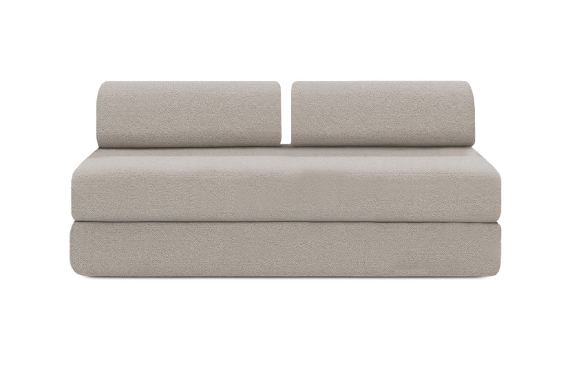 Canapé 3 places convertible et modulable - Tissu extérieur Gris