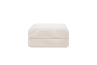 Pouf convertible et modulable - Tissu extérieur Beige clair
