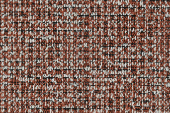 Housse Canapé droit convertible - 2 places - Tissu tweed rouge