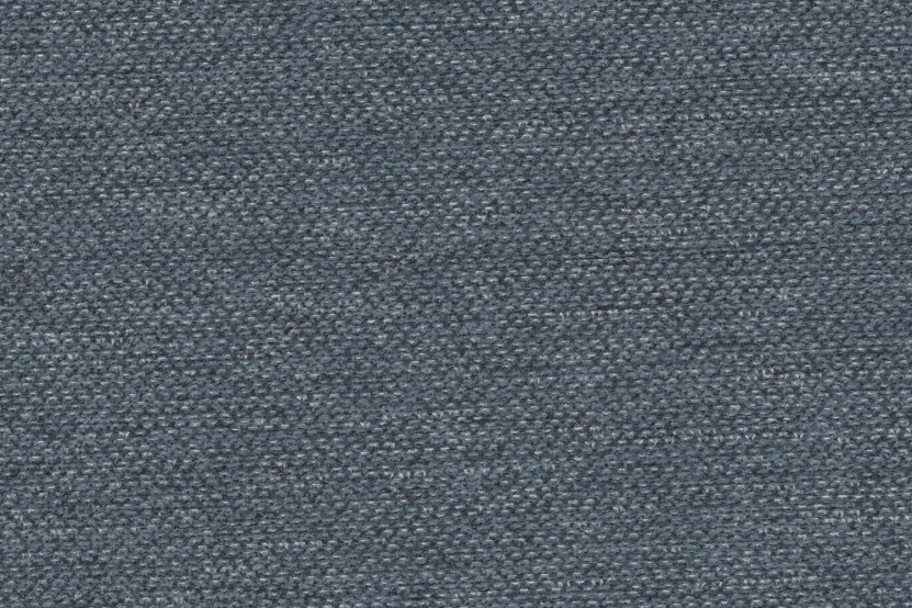 Canapé d'angle 6 places - 3 modules convertibles : Canapé 3 places + Fauteuil + Pouf - Tissu lisse Bleu