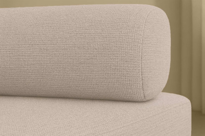 Canapé 3 places convertible et modulable - Tissu lisse Beige