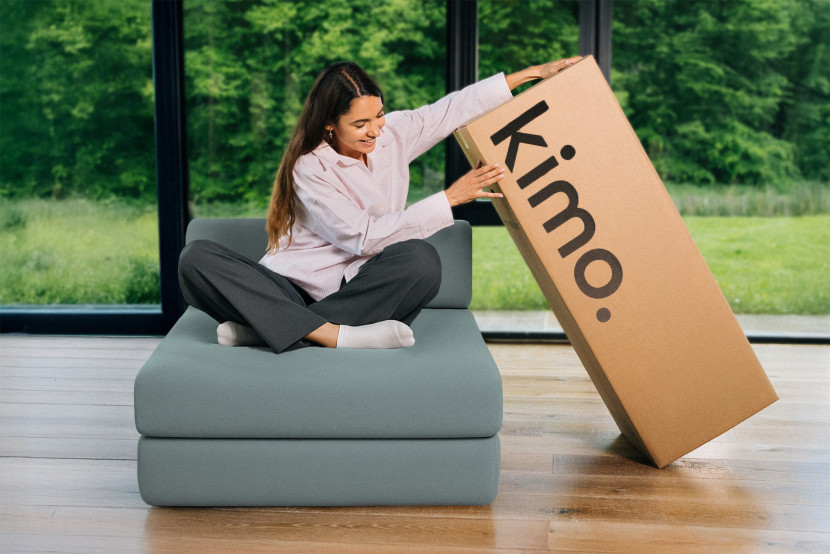 Fauteuil convertible et modulable - Tissu lisse Vert